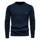 Cole | Casual Waffle Knit Sweater - Valereo