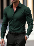 Cole | Elegant Tailored Button-Up Shirt - Valereo