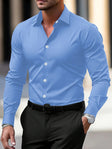 Cole | Elegant Tailored Button-Up Shirt - Valereo