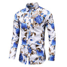 Cole | Stylish Floral Button-Up Shirt - Valereo