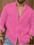 Daniel | Breathable Linen Button-Up Shirt - Valereo