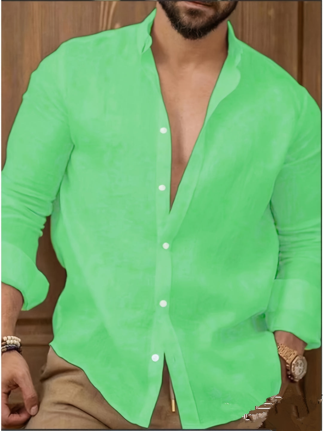 Daniel | Breathable Linen Button-Up Shirt - Valereo