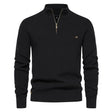 Daniel | Classic Quarter-Zip Knit Sweater - Valereo