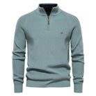 Daniel | Classic Quarter-Zip Knit Sweater - Valereo