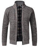Daniel | Cozy Fleece-Lined Knit Cardigan - Valereo