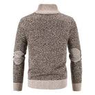 Daniel | Cozy Fleece-Lined Knit Cardigan - Valereo
