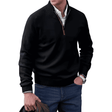 Daniel | Refined Quarter-Zip Cashmere Sweater - Valereo