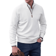 Daniel | Refined Quarter-Zip Cashmere Sweater - Valereo