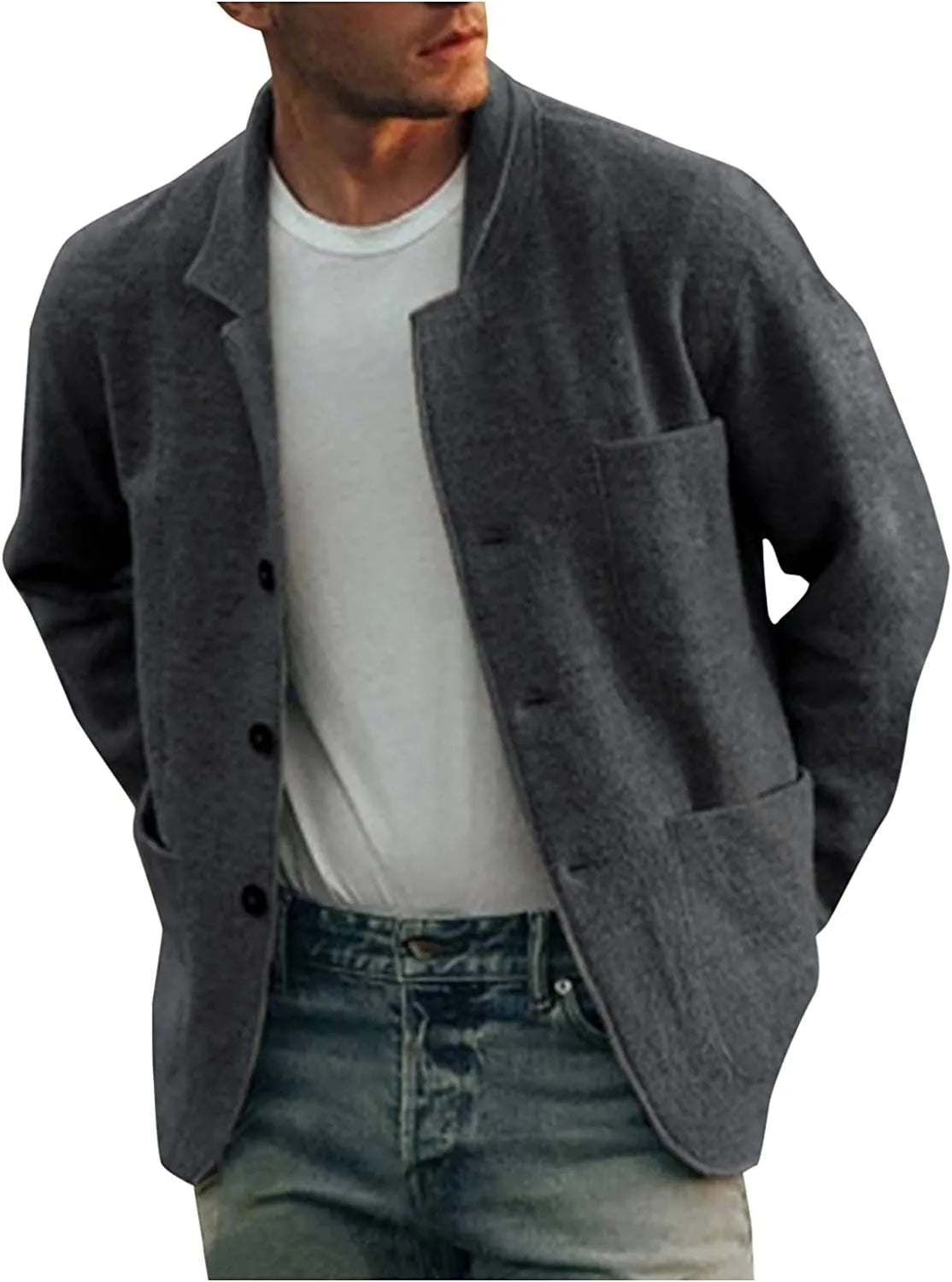 Daniel | Refined Wool Patch-Pocket Jacket - Valereo