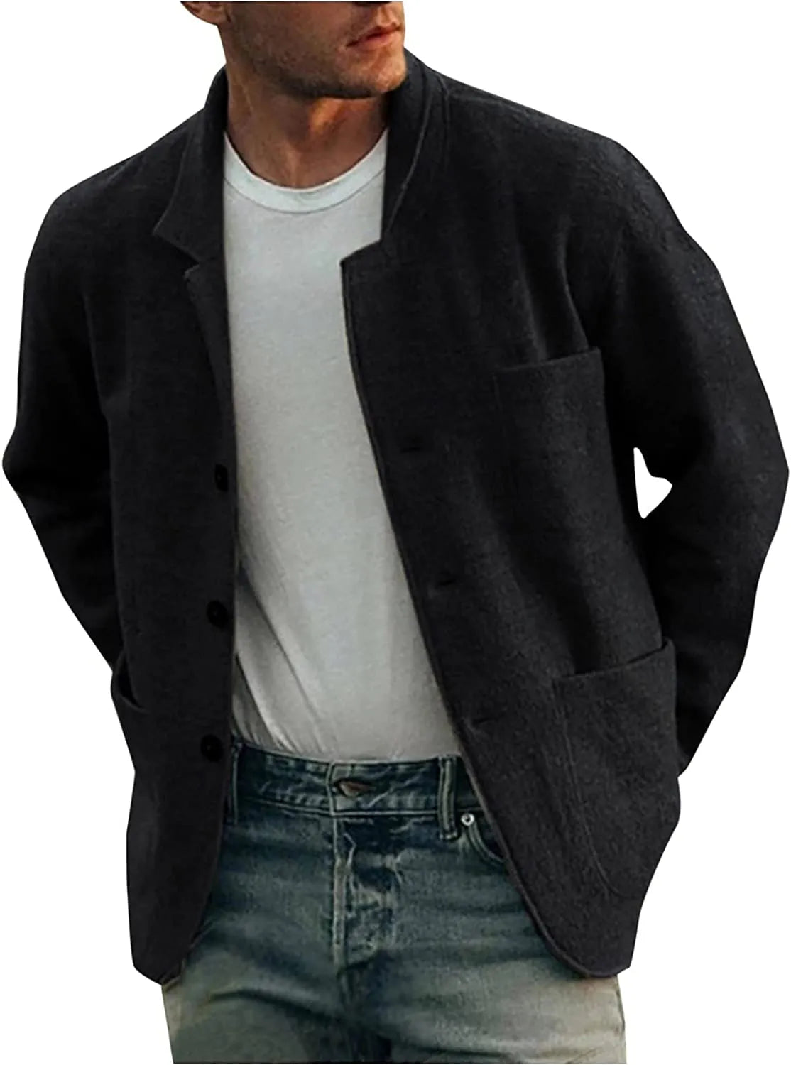 Daniel | Refined Wool Patch-Pocket Jacket - Valereo