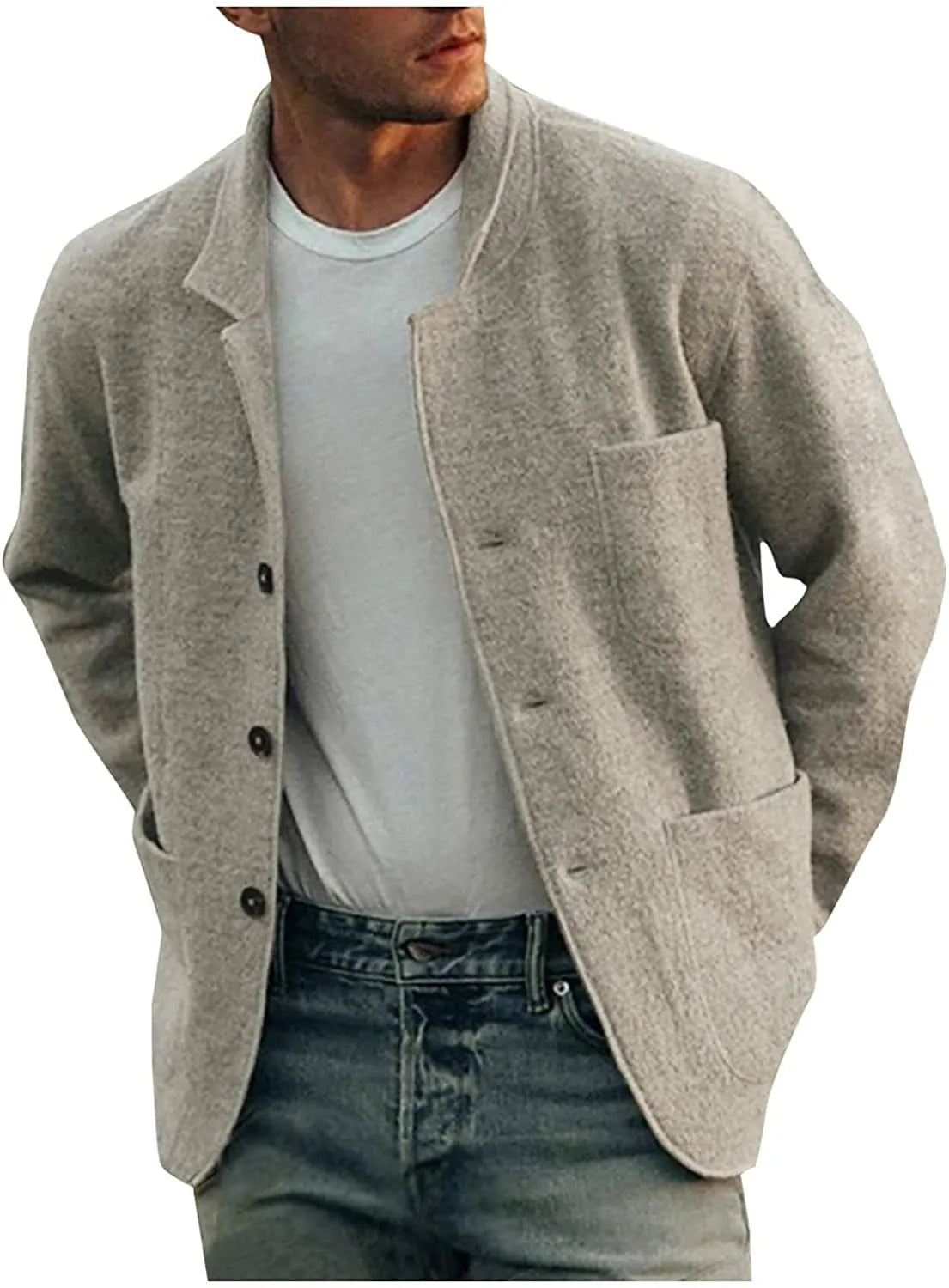 Daniel | Refined Wool Patch-Pocket Jacket - Valereo