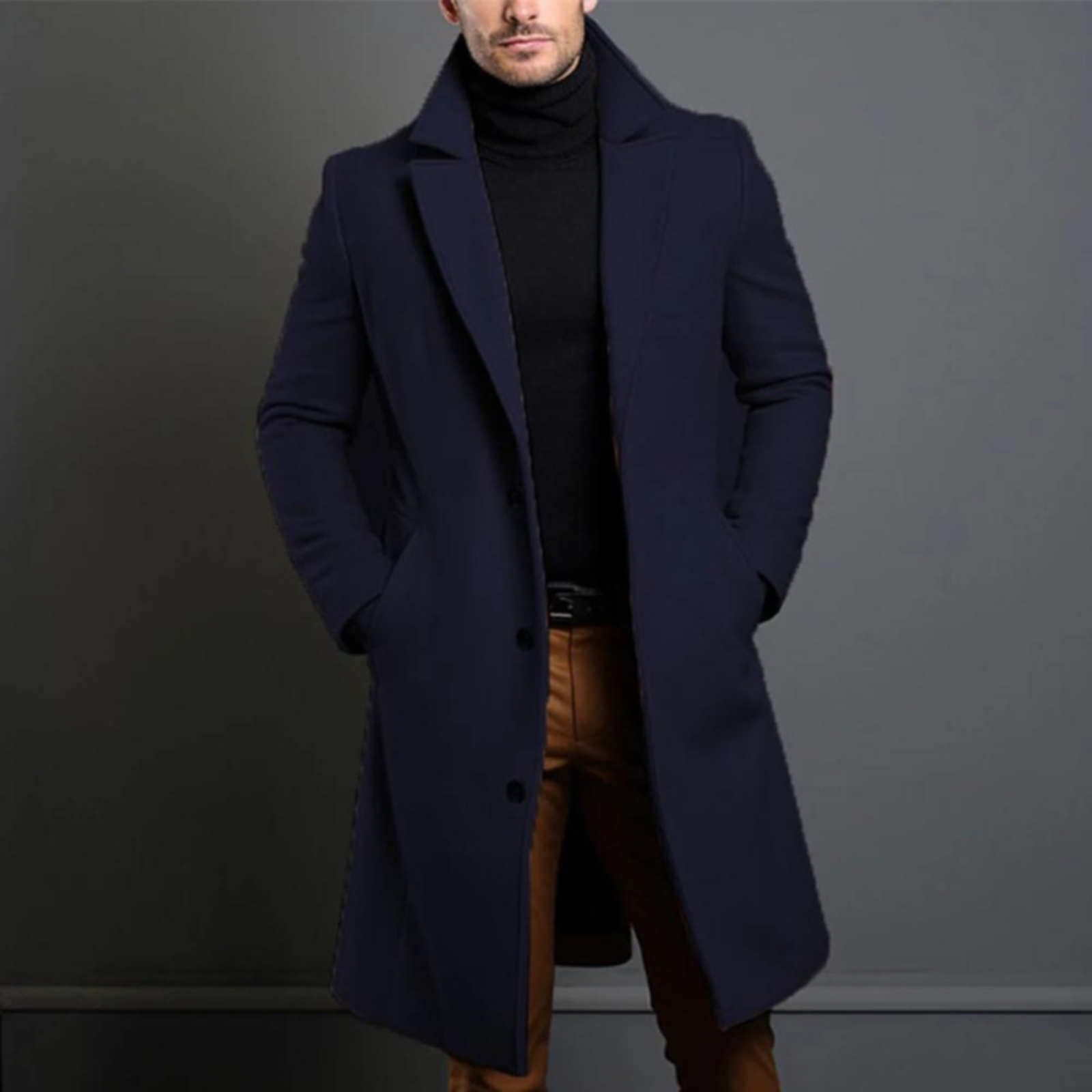 Daniel | Refined Wool Trench Coat - Valereo