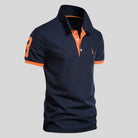 Daniel | Stylish Contrast Trim Polo Shirt - Valereo