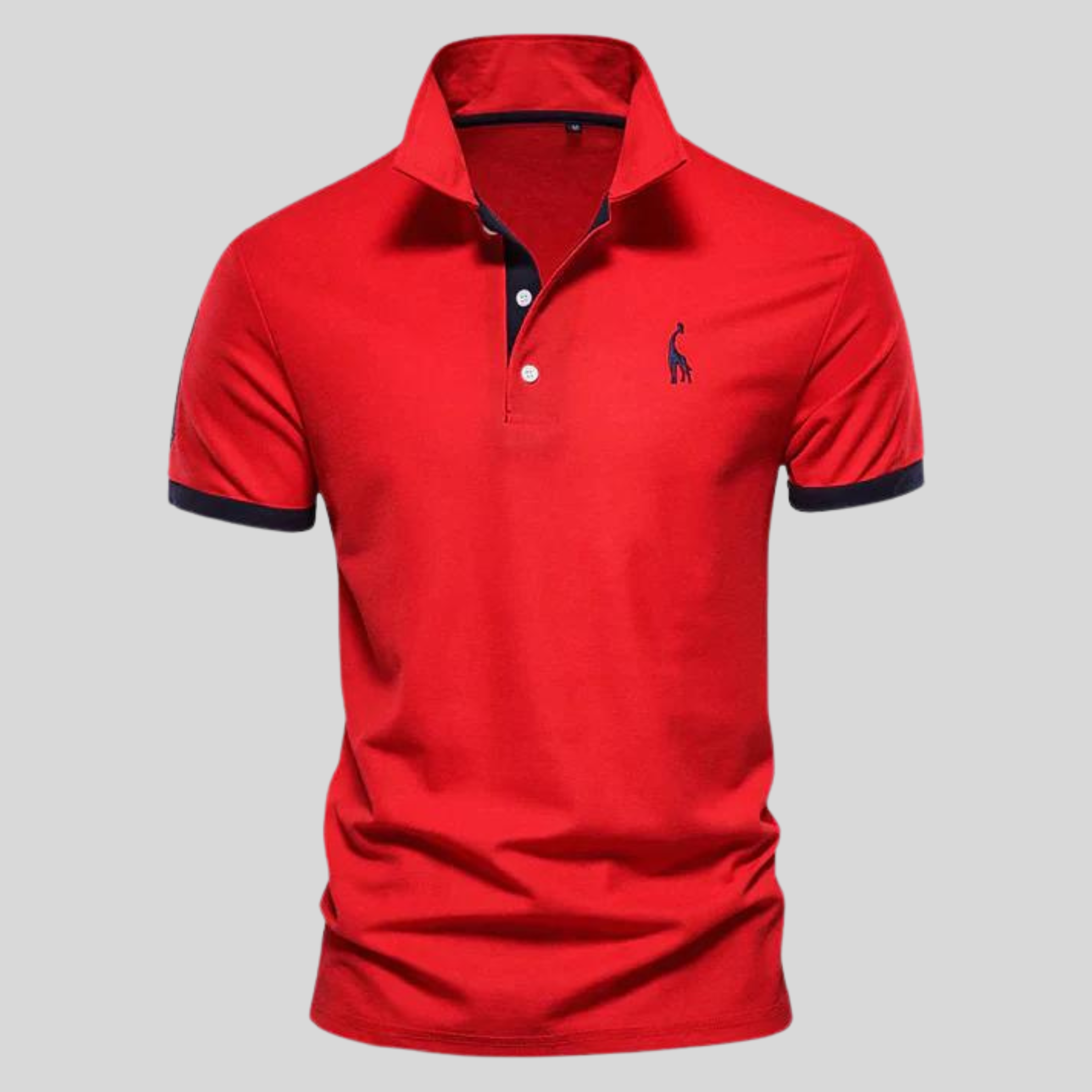 Daniel | Stylish Contrast Trim Polo Shirt - Valereo