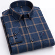 David | Casual Plaid Flannel Shirt - Valereo