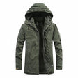 David | Cozy Fleece-Lined Hooded Parka Jacket - Valereo