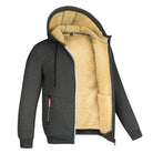 David | Cozy Sherpa-Lined Zip Hoodie - Valereo