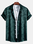 David | Luxury Satin Paisley Shirt - Valereo