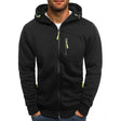 David | Modern Zip-Up Sport Hoodie - Valereo