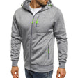David | Modern Zip-Up Sport Hoodie - Valereo
