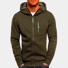 David | Modern Zip-Up Sport Hoodie - Valereo