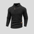David | Refined Shawl Collar Knit Sweater - Valereo