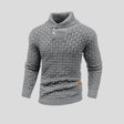 David | Refined Shawl Collar Knit Sweater - Valereo