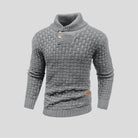 David | Refined Shawl Collar Knit Sweater - Valereo