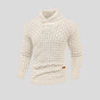 David | Refined Shawl Collar Knit Sweater - Valereo