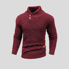 David | Refined Shawl Collar Knit Sweater - Valereo