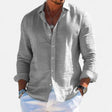 David | Refined Textured Linen Shirt - Valereo