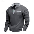 Marcus | Casual Fleece Quarter-Zip Sweatshirt