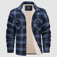 Glenn | Casual Plaid Sherpa Shacket