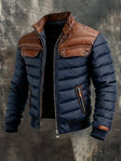 Raymond | Rugged Quilted Leather-Trim Jacket