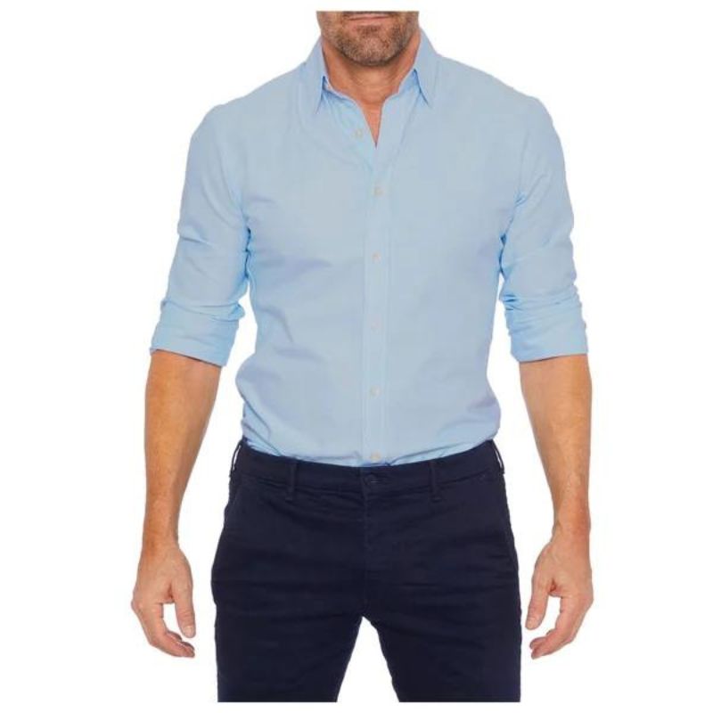 Ethan | Modern Slim-Fit Button-Up Shirt - Valereo