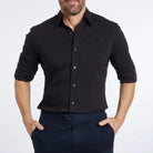 Ethan | Modern Slim-Fit Button-Up Shirt - Valereo