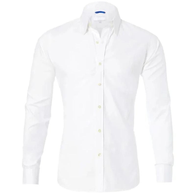 Ethan | Modern Slim-Fit Button-Up Shirt - Valereo