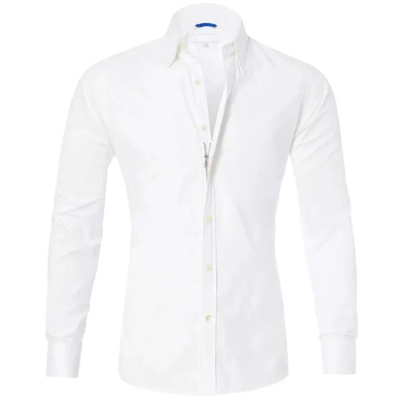 Ethan | Modern Slim-Fit Button-Up Shirt - Valereo