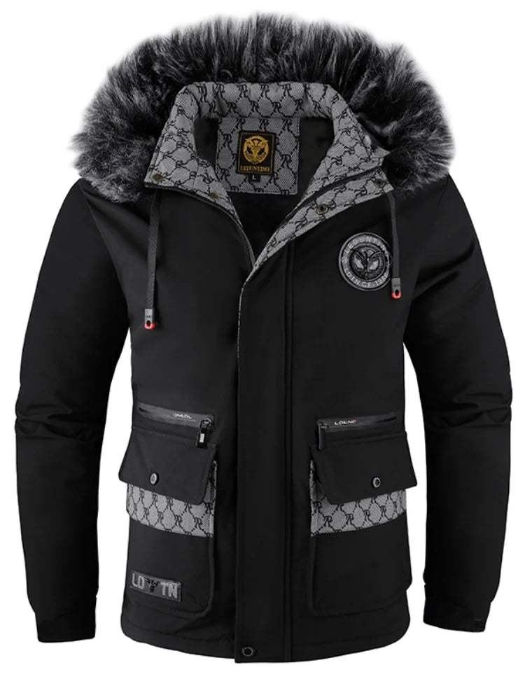 Ethan | Premium Faux-Fur Hooded Parka Jacket - Valereo
