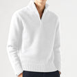Ethan | Refined Quarter-Zip Cashmere Sweater - Valereo