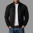 Dominic | Refined Suede Zip-Up Bomber