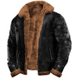 Douglas | Rugged Fur-Lined Aviator Bomber Jacket