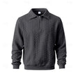 Edward | Modern Textured Quarter-Zip Sweater