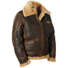 Gregory | Rugged Shearling Aviator Bomber Jacket