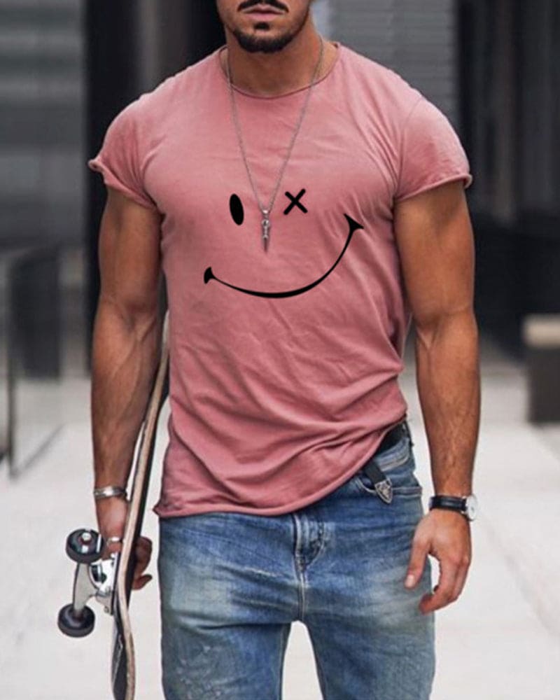Henry | Casual Graphic Print Tee - Valereo