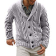 Henry | Cozy Cable Knit Shawl-Collar Cardigan - Valereo