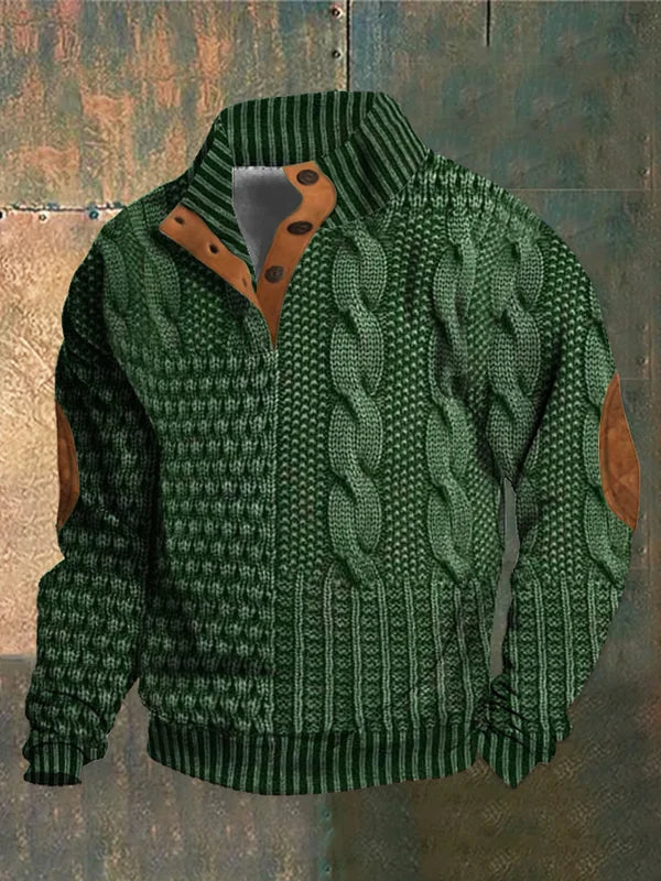 Henry | Cozy Cable Knit Sweater - Valereo