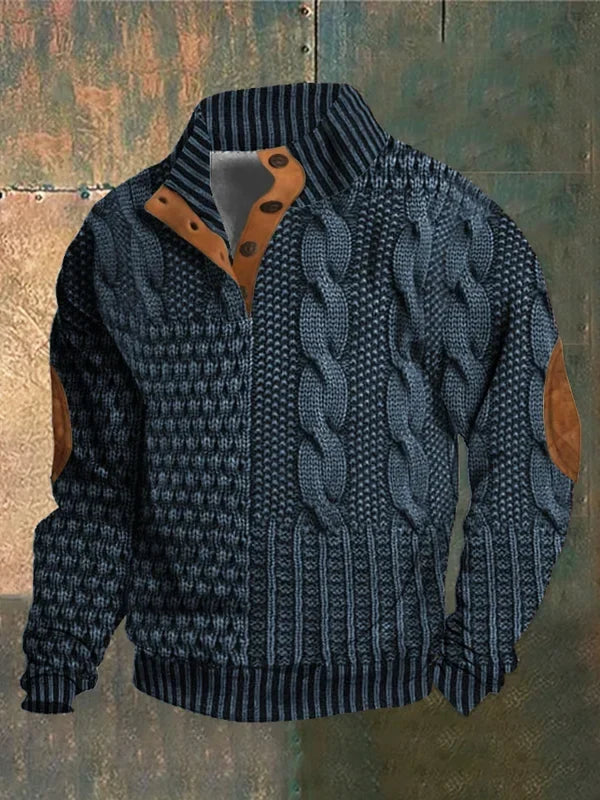 Henry | Cozy Cable Knit Sweater - Valereo