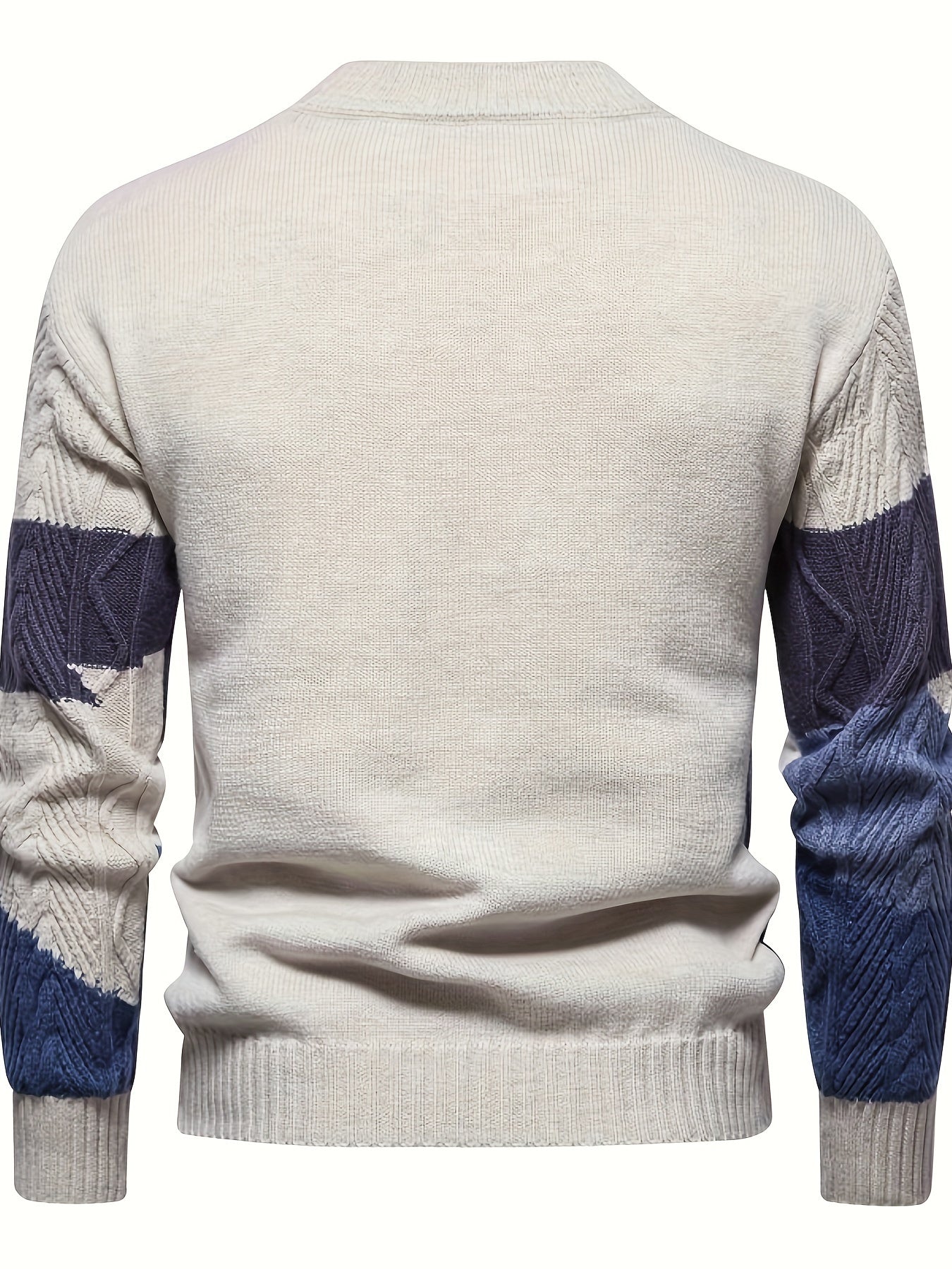 Henry | Cozy Colorblock Cable Knit Sweater - Valereo