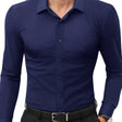 Henry | Elegant Slim-Fit Button-Up Shirt - Valereo